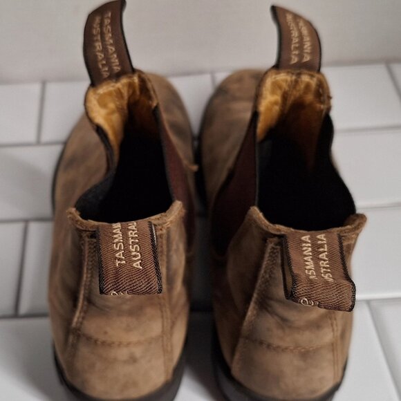Blundstone #585 Classic Boots Rustic Brown Leather Women’s Size 5.5 AU (~8 W US) - Picture 6 of 10